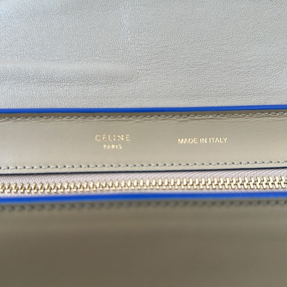 AUTHENTIC Celine Trapeze bicolor. - Picture 11 of 15